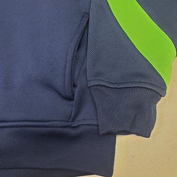 Seattle Seahawks NFL Team Apparel Blue/Green Hoodie Sweatshirt Sz YL EXCELLENT!! - Picture 5 of 7